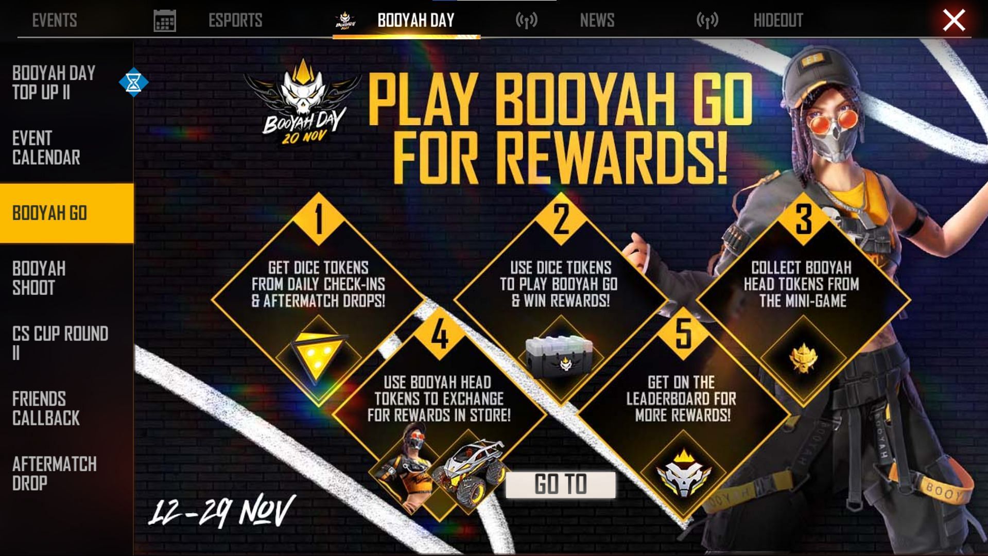 Booyah Go (Image via Free Fire)